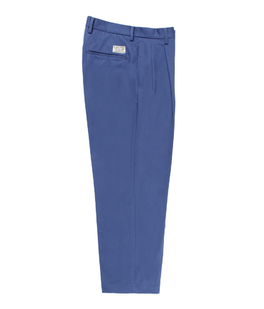 DOUBLE PLEATED CHINO TROUSERS