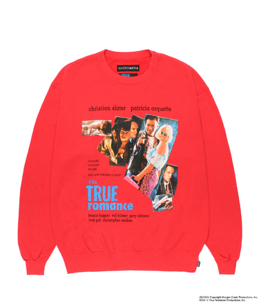TRUE ROMANCE / WASHED HEAVY WEIGHT SWEAT SHIRT