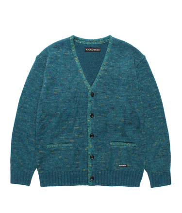 MIX MOHAIR KNIT CARDIGAN