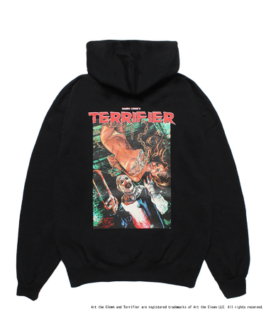 TERRIFIER / HEAVY WEIGHT HOODED SWEAT SHIRT