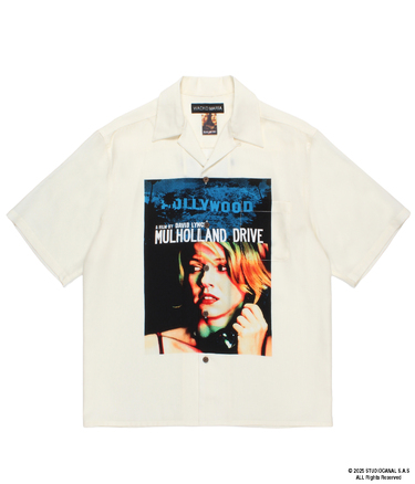 MULHOLLAND DRIVE / 50'S OPEN COLLAR SHIRT