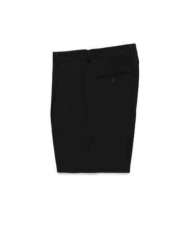 DORMEUIL / DOUBLE PLEATED SHORT TROUSERS
