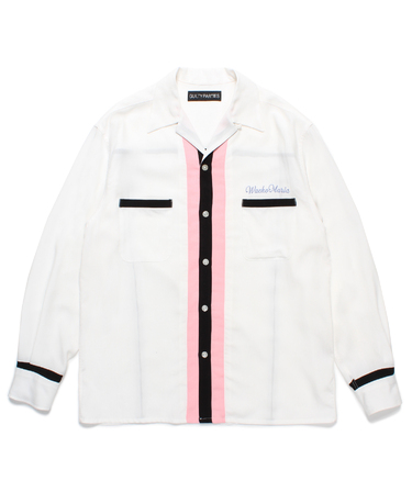 SWITCHING 50'S OPEN COLLAR SHIRT