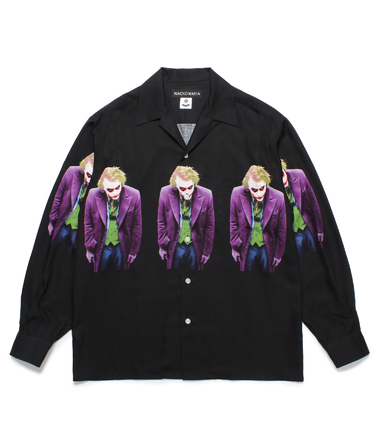 THE DARK KNIGHT TRILOGY /  L/S HAWAIIAN SHIRT