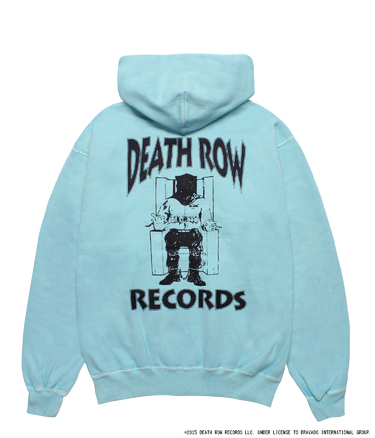 DEATH ROW RECORDS / GARMENT DYED HOODED SWEAT SHIRT