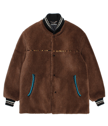 ALPACA FUR CAR CLUB JACKET