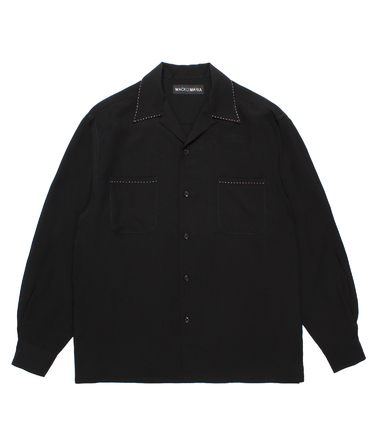 50'S OPEN COLLAR SHIRT