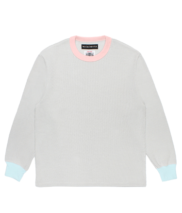 WOLF'S HEAD / THERMAL LONG SLEEVE T-SHIRT