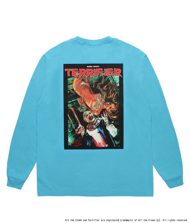 TERRIFIER / WASHED HEAVY WEIGHT LONG SLEEVE T-SHIRT