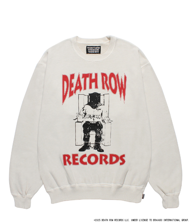 DEATH ROW RECORDS / GARMENT DYED SWEAT SHIRT