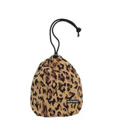 LEOPARD DRAWSTRING POUCH