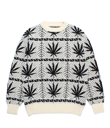 HIGH TIMES / JACQUARD KNIT SWEATER