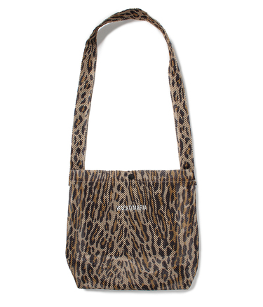 SPEAK EASY / LEOPARD MESH SHOULDER BAG