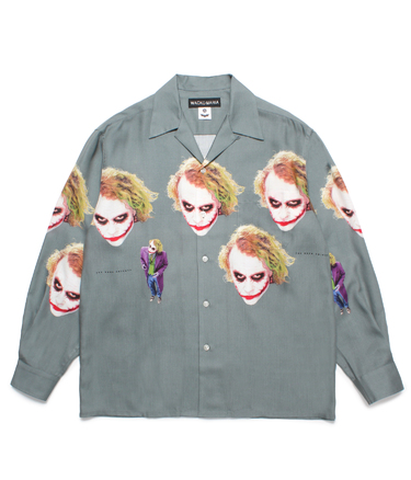 THE DARK KNIGHT TRILOGY /  L/S HAWAIIAN SHIRT