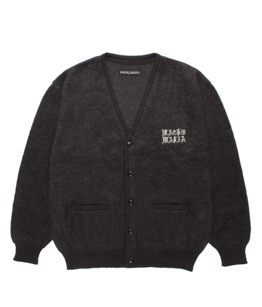 MOHAIR KNIT CARDIGAN