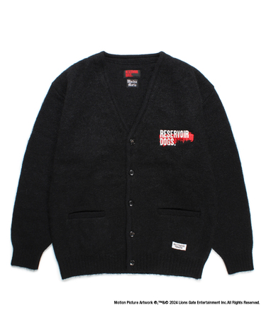 RESERVOIR DOGS / HEAVY MOHAIR KNIT CARDIGAN