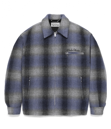 WOOL CHECK 50'S JACKET