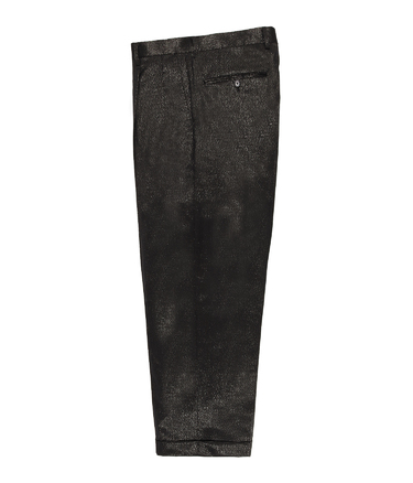 DORMEUIL / GLITTER DOUBLE PLEATED TROUSERS