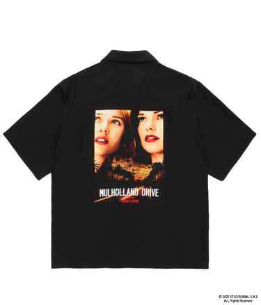 MULHOLLAND DRIVE / 50'S OPEN COLLAR SHIRT