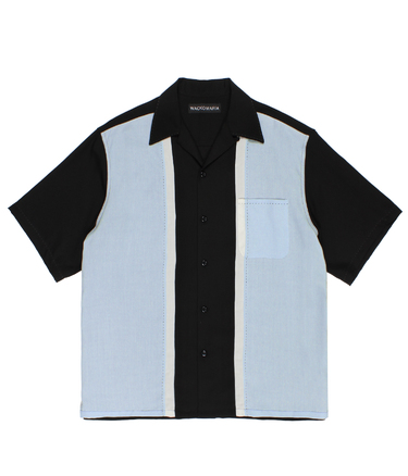 SWITCHING 50'S OPEN COLLAR SHIRT