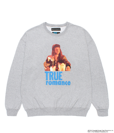 TRUE ROMANCE / CREW NECK SWEAT SHIRT