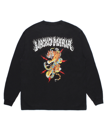 TIM LEHI / WASHED HEAVY WEIGHT LONG SLEEVE T-SHIRT