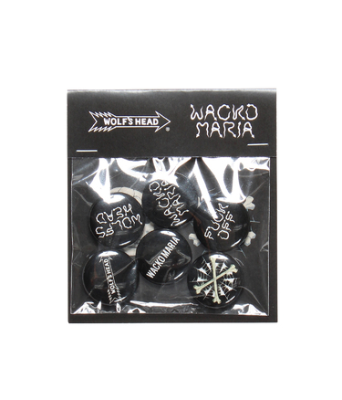 WOLF’S HEAD / BADGE SET