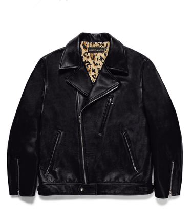 LEATHER DOUBLE RIDERS JACKET