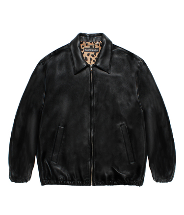 LEATHER 50'S JACKET
