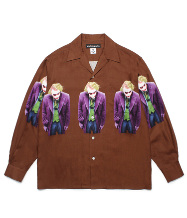 THE DARK KNIGHT TRILOGY /  L/S HAWAIIAN SHIRT