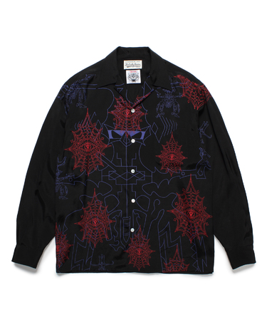 WOLF’S HEAD / L/S HAWAIIAN SHIRT