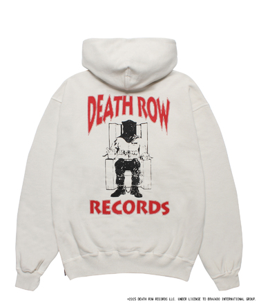 DEATH ROW RECORDS / GARMENT DYED HOODED SWEAT SHIRT
