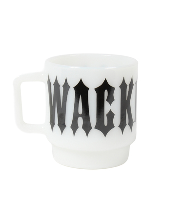 MILK GLASS MUG