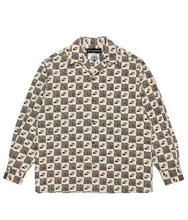 WOLF’S HEAD / CORDUROY 50'S OPEN COLLAR SHIRT