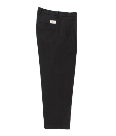 DOUBLE PLEATED CHINO TROUSERS