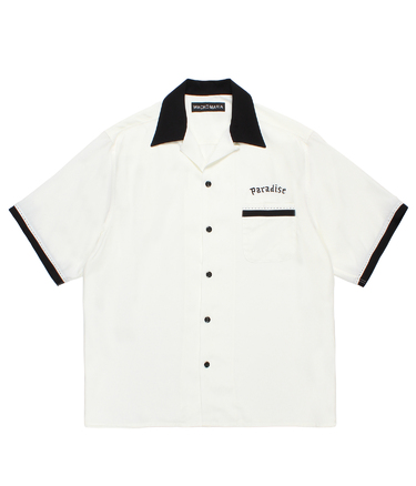 SWITCHING 50'S OPEN COLLAR SHIRT