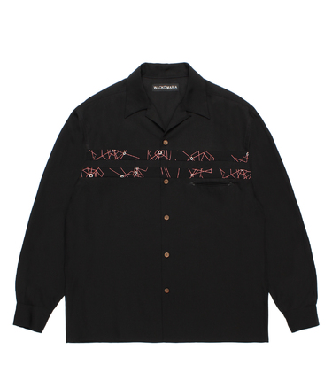 SWITCHING 50'S OPEN COLLAR SHIRT