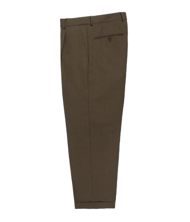 DORMEUIL / PLEATED TROUSERS (TYPE-2)