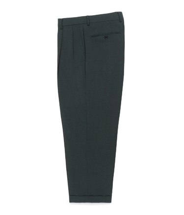 DORMEUIL / DOUBLE PLEATED TROUSERS