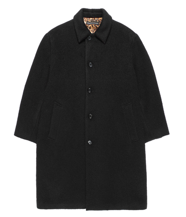 WOOL MOHAIR BAL COLLAR COAT