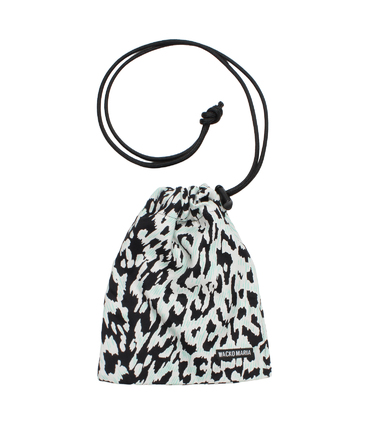 LEOPARD DRAWSTRING BAG