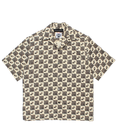 WOLF’S HEAD / CORDUROY 50'S OPEN COLLAR SHIRT