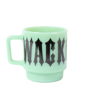 MILK GLASS MUG