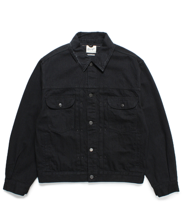 WRANGLER / WASHED DENIM TRUCKER JACKET