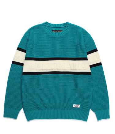 LOGO JACQUARD KNIT SWEATER