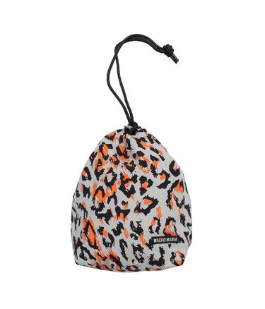 LEOPARD DRAWSTRING POUCH