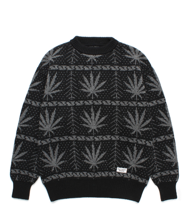 HIGH TIMES / JACQUARD KNIT SWEATER