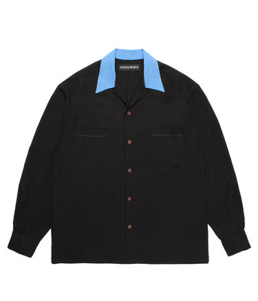 SWITCHING 50'S OPEN COLLAR SHIRT