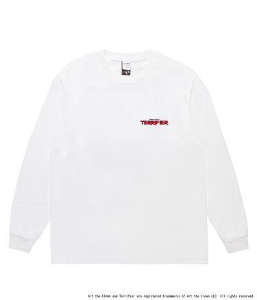 TERRIFIER / WASHED HEAVY WEIGHT LONG SLEEVE T-SHIRT