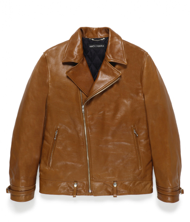 LEATHER DOUBLE RIDERS JACKET